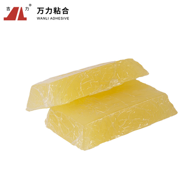 波形箱TPR-6258Cのための固体黄色く熱い溶解のクラフト紙テープTPRの接着剤