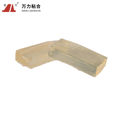 透明で熱い溶解の粘着剤130-160の程度ゴム製TPR-7608