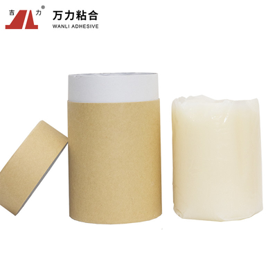 白いPURの熱い溶解の接着剤の黄色がかった木工業の接着剤のポリエチレンPUR-5837B