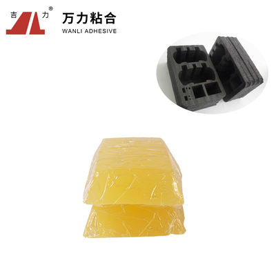 熱い溶解の付着力の5500 CPのエヴァの接着剤の棒APAO-506Bを包むAPAO