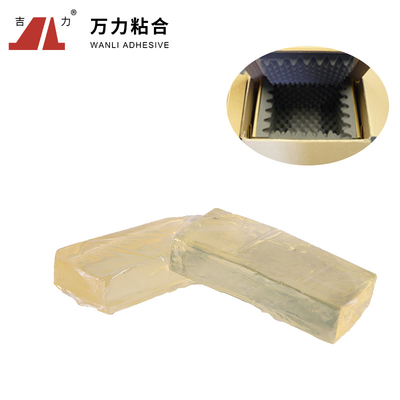 透明で熱い溶解の粘着剤130-160の程度ゴム製TPR-7608