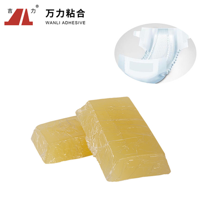 熱い溶解の粘着剤を結ぶおむつはバルク熱い溶解TPR-6258ASを黄色にする