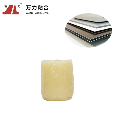 固体黄色いPUの熱い溶解の付着力のラミネーションの接着剤の木工業PUR-9312