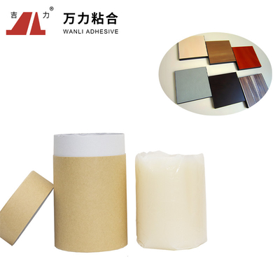 白いPURの熱い溶解の接着剤の黄色がかった木工業の接着剤のポリエチレンPUR-5837B