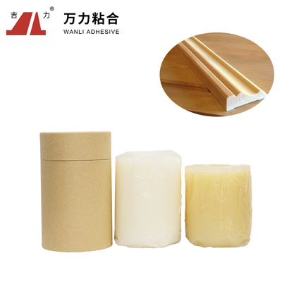 薄黄色の積層の付着力の接着剤PUR木接着剤PLA PUR-4814Fに白い