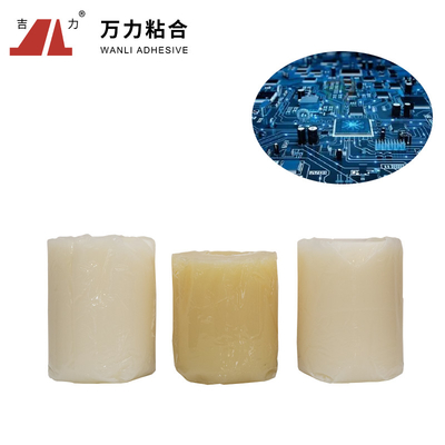 PUR-4184-4を結ぶ黄色がかった固体PURの熱い溶解の接着剤の電子部品