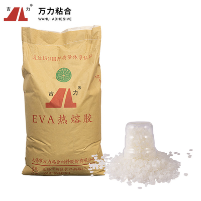 透明で熱い溶解の製本の接着剤は、薄片状のエヴァ熱い溶解付着力EVA-C-23を基づかせていた