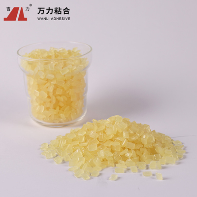 黄色がかった固体熱い溶解の付着力のエヴァの薄片状の高温接着剤EVA-C-22