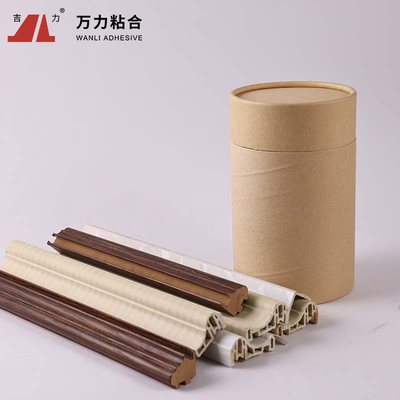 薄黄色の積層の付着力の接着剤PUR木接着剤PLA PUR-4814Fに白い