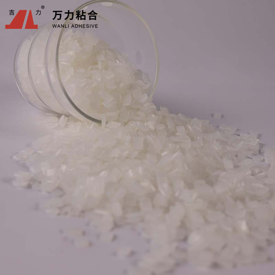 透明なエヴァの熱い溶解の接着剤4500のCPの薄片状ポリエステルEVA-C-23