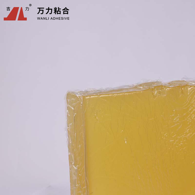 ブロックのTPR-433を結ぶ固体包装の熱い溶解の付着力の黄色い感熱紙のラベル