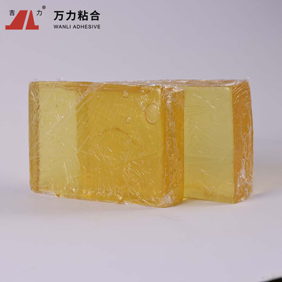 9500 CPは接着のはかなく熱い溶解の接着剤の黄色い温度TPR-4376Aを密封する