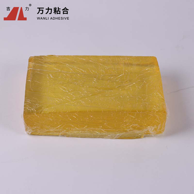 固体熱い溶解の粘着剤9500のCPの黄色く明確で熱い接着剤TPR-4376A
