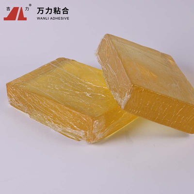 固体熱い溶解の粘着剤9500のCPの黄色く明確で熱い接着剤TPR-4376A