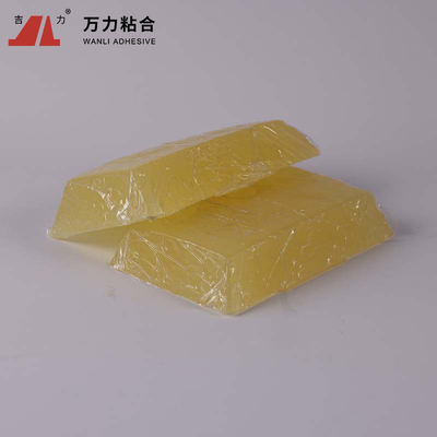 薄黄色の透明な包装の熱い溶解の固まりがあるカートンの密封の接着剤TPR-7606