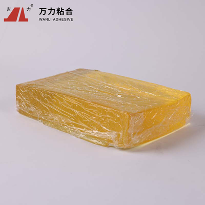10000 CPの固体黄色く熱い接着剤のアルミ ホイルの熱い溶解の粘着テープTPR-7350