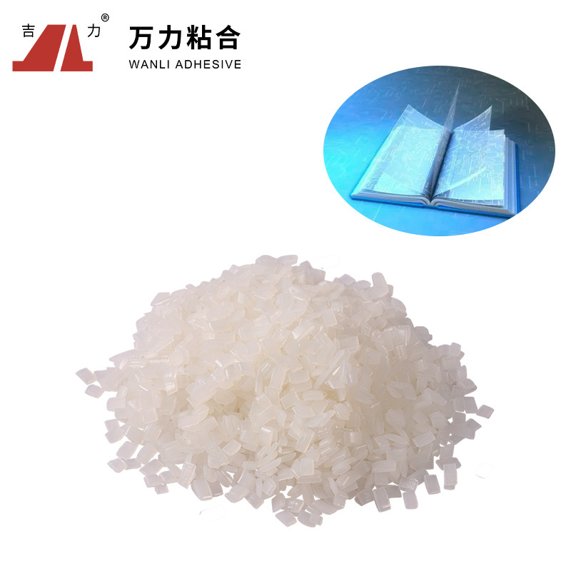 透明で熱い溶解の製本の接着剤は、薄片状のエヴァ熱い溶解付着力EVA-C-23を基づかせていた