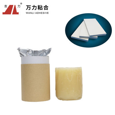 送風管PURの熱い溶解の接着剤は固体ポリウレタン接着剤PUR-XBB719を黄色にする